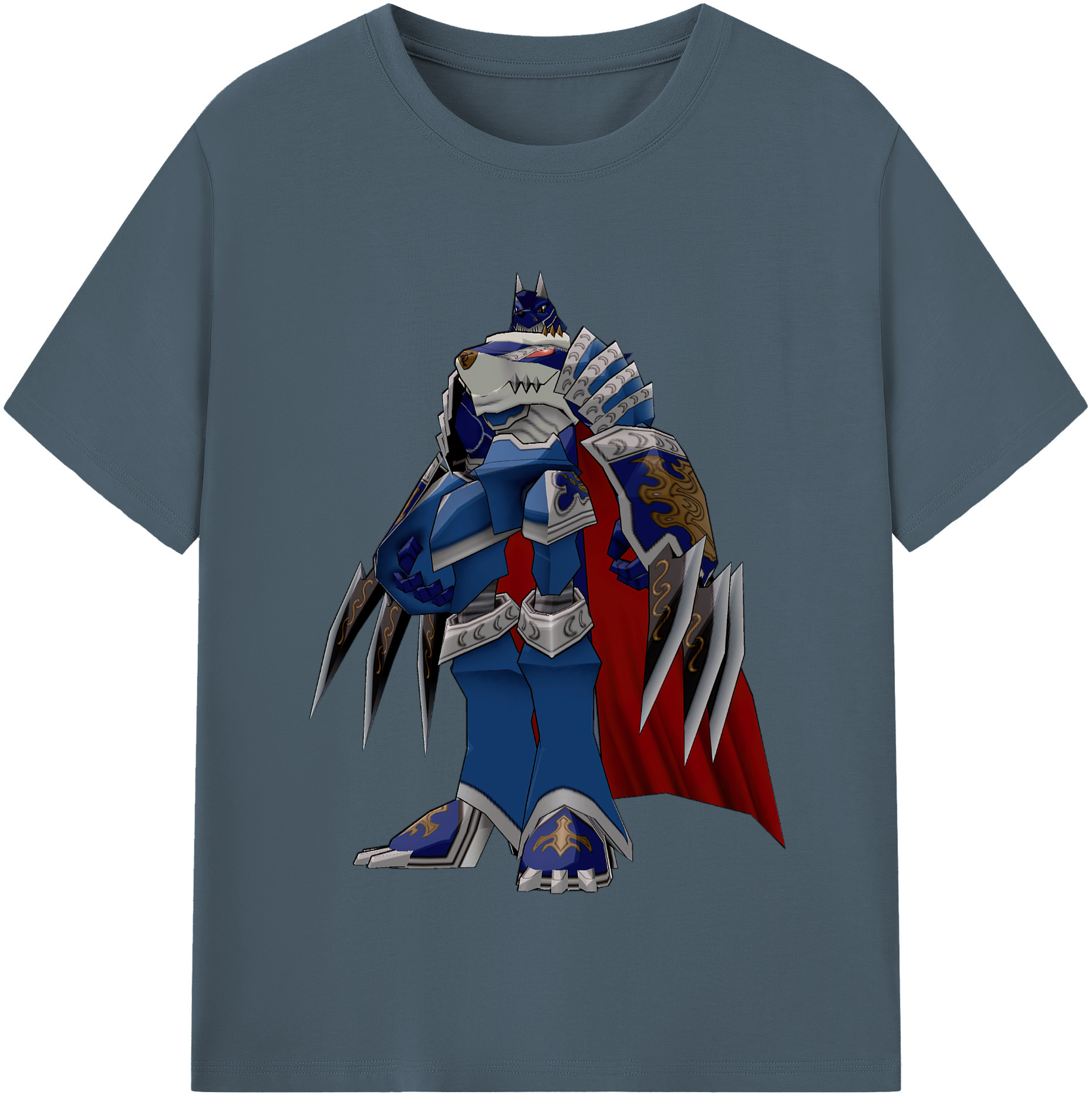 （画像用） Digimon デジタルモンスター/デジモン 綿100％半袖Tシャツ（フロントプリント）